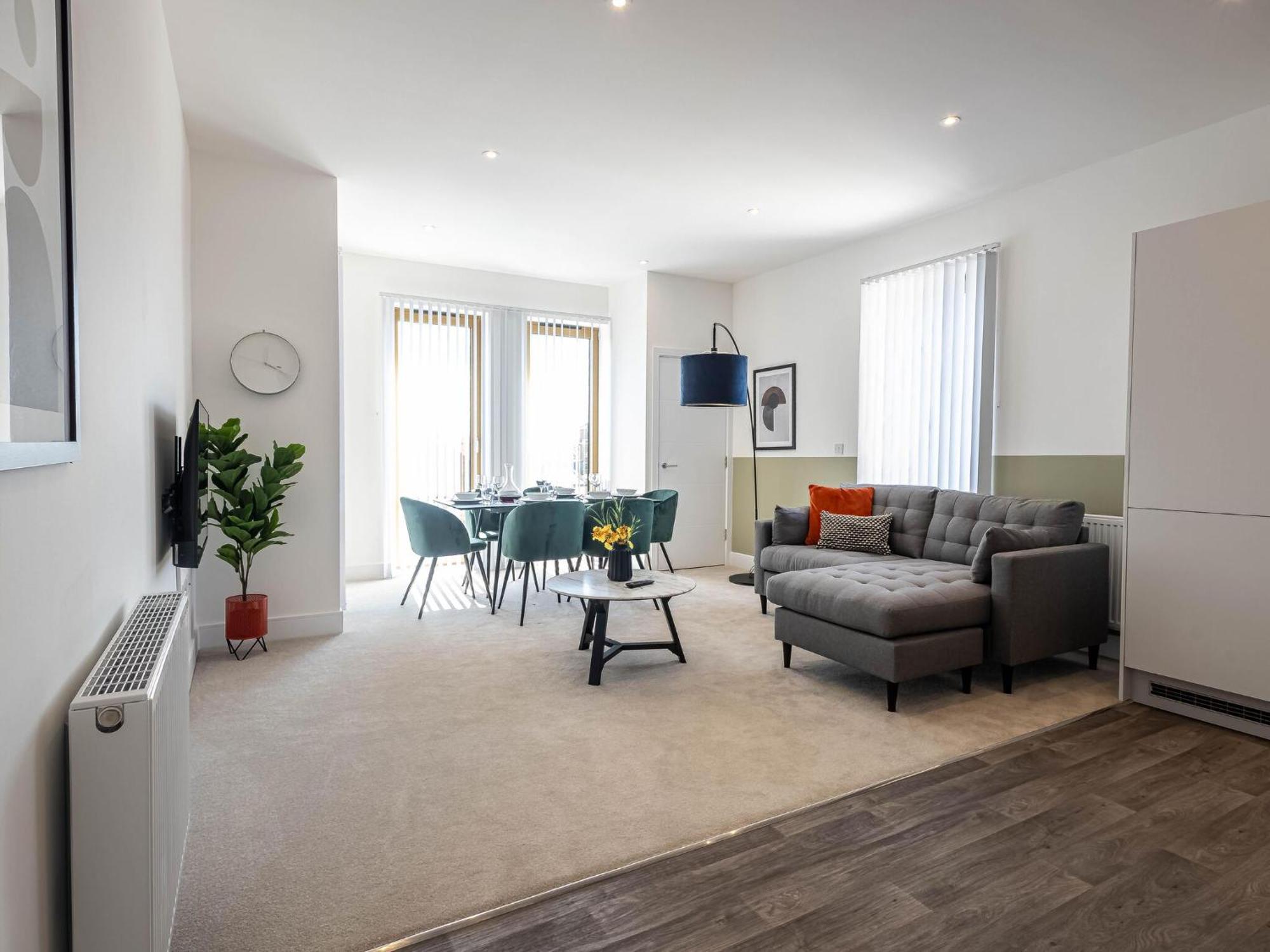 Modern Apartments With Balcony In Merton Near Wimbledon By Sojo Stay Mitcham Kültér fotó
