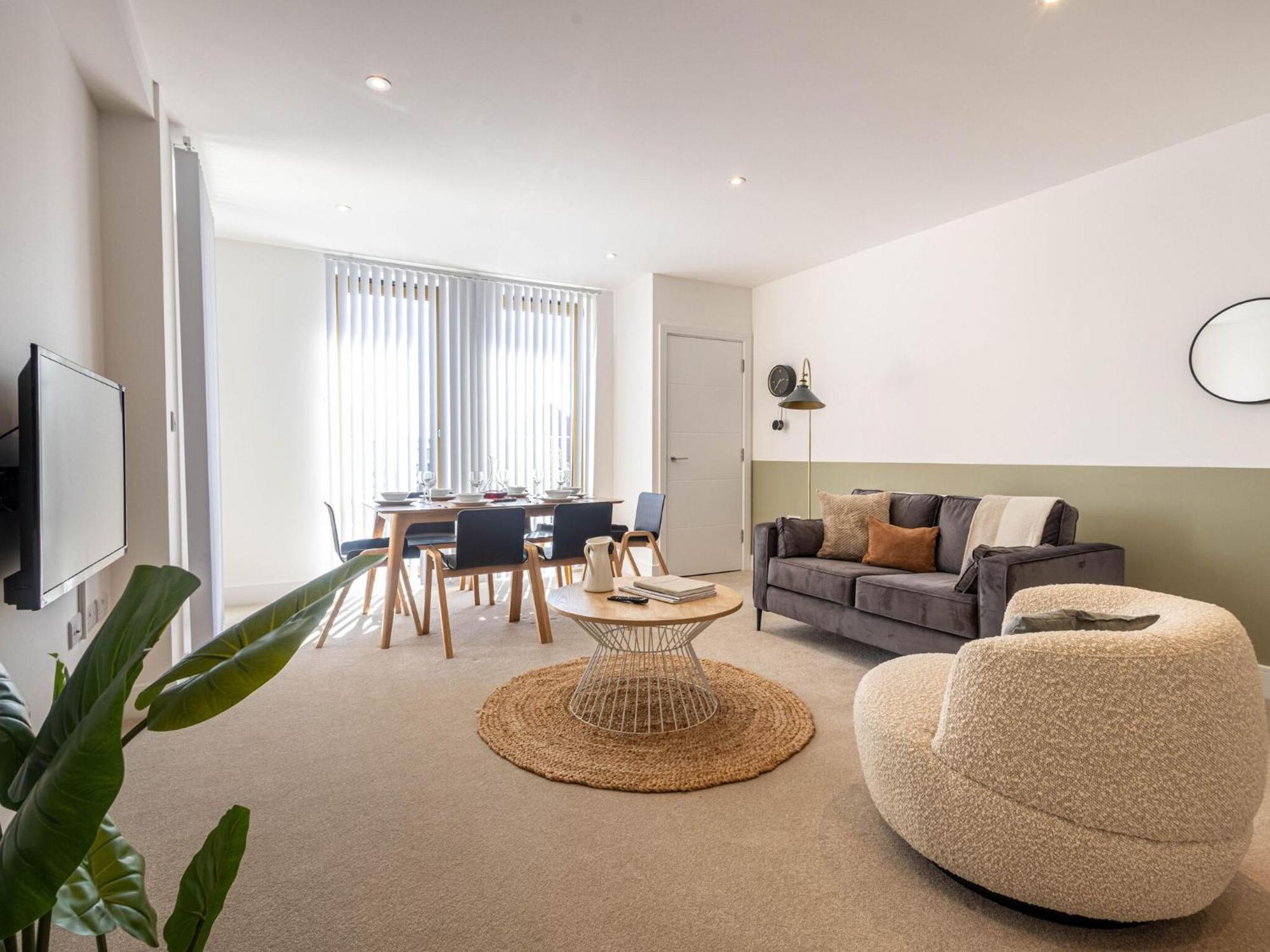 Modern Apartments With Balcony In Merton Near Wimbledon By Sojo Stay Mitcham Kültér fotó